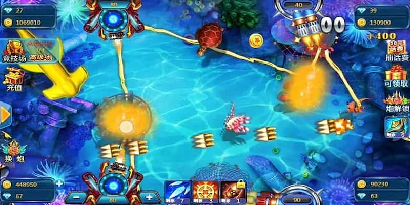 Thiết kế đồ hoạ game bắn cực đỉnh, giao diện ấn tượng