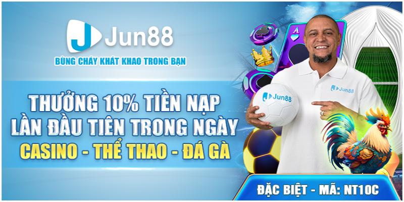 Jun88 ký hợp đồng với đại sứ thương hiệu Roberto Carlos