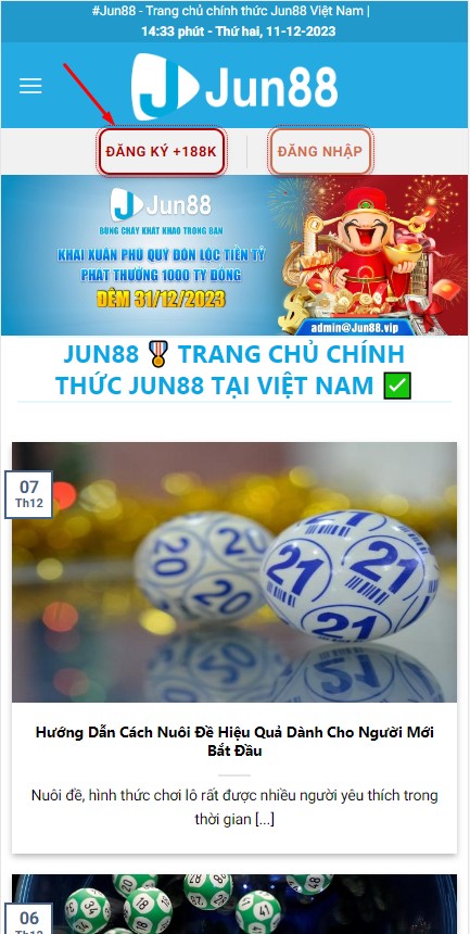 Hướng dẫn đăng ký jun88 mới nhất từ trang chủ nhà cái